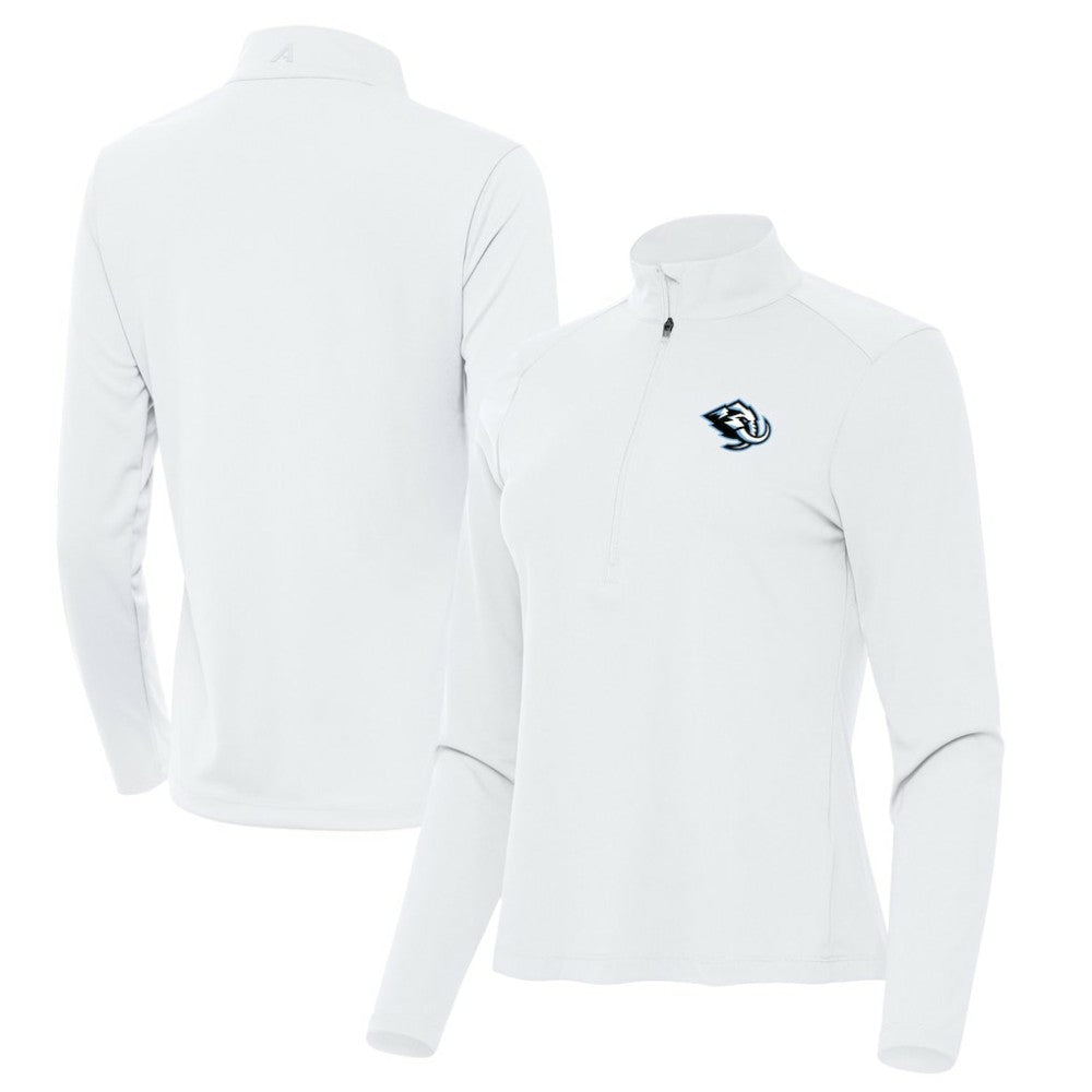 Utah Mammoth Antigua Women's Tribute Half-Zip Pullover - White | US 203154838