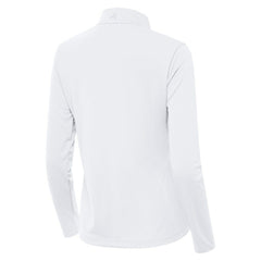Utah Mammoth Antigua Women's Tribute Half-Zip Pullover - White | US 203154838
