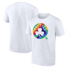Boston Celtics Team Logo Pride T-Shirt White outlet