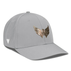 Washington Capitals Levelwear Rise Copper Insignia Flex Hat - Gray | US 203155807