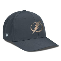 Tampa Bay Lightning Levelwear Rise Copper Insignia Flex Hat - Charcoal | US 203155818