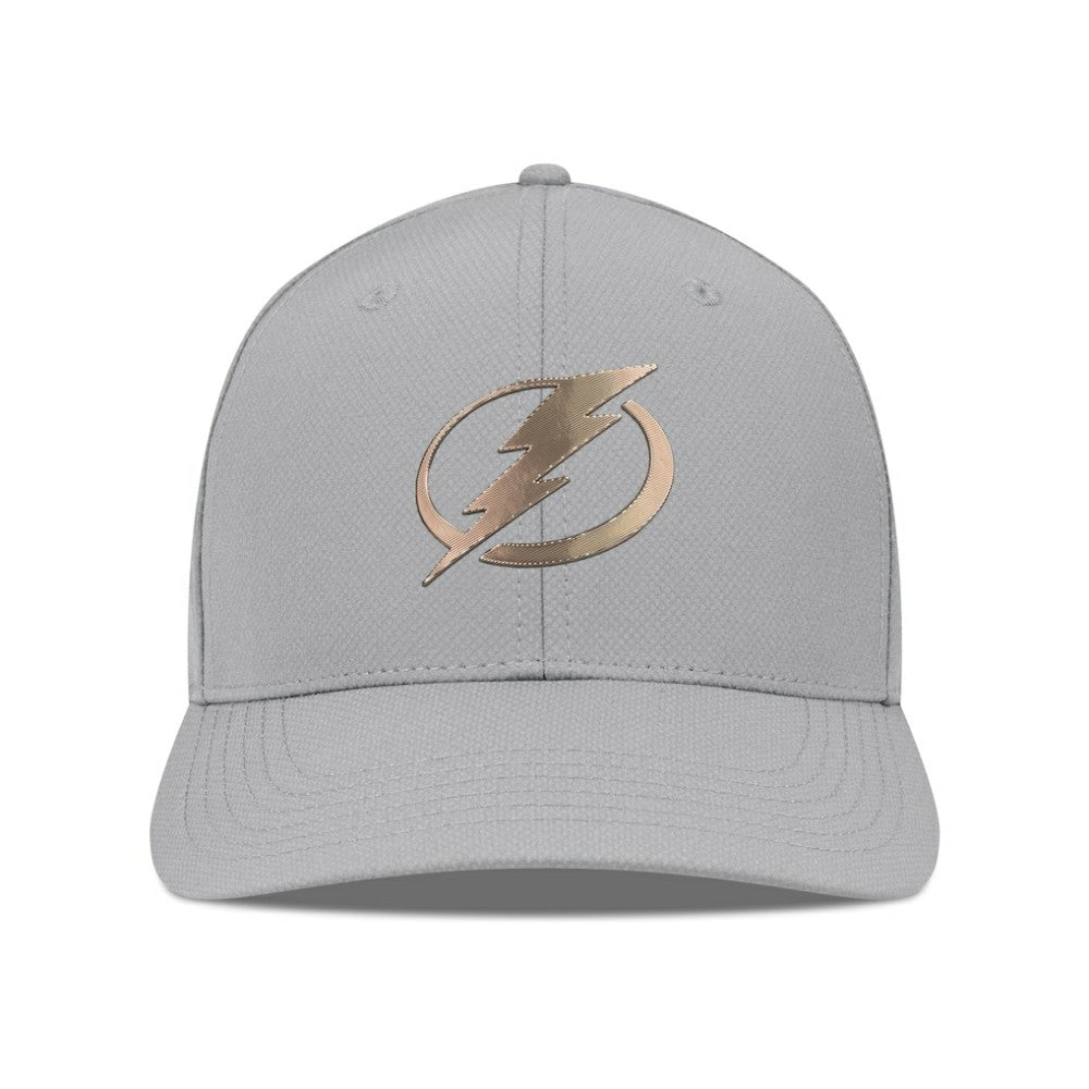 Tampa Bay Lightning Levelwear Rise Copper Insignia Flex Hat - Gray | US 203155819