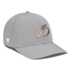 Tampa Bay Lightning Levelwear Rise Copper Insignia Flex Hat - Gray | US 203155819