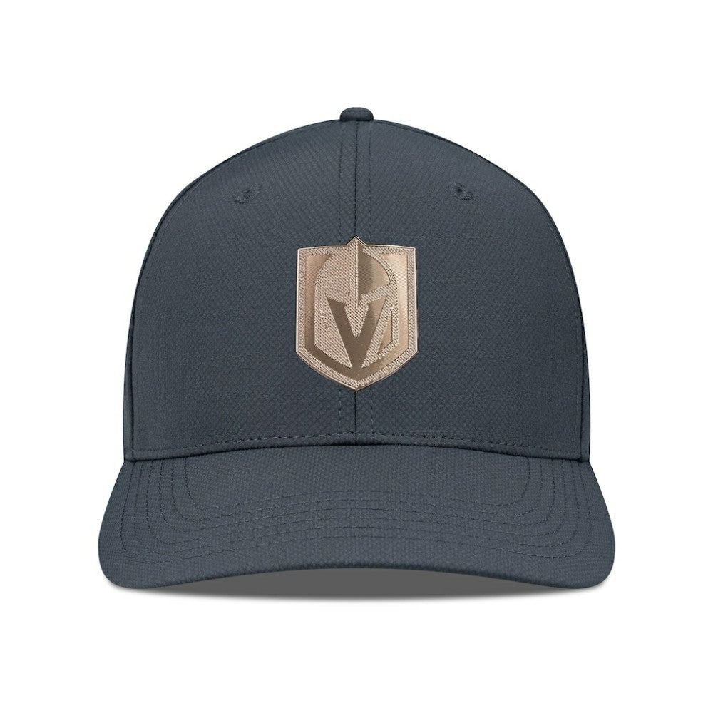Vegas Golden Knights Levelwear Rise Copper Insignia Flex Hat - Charcoal | US 203155822