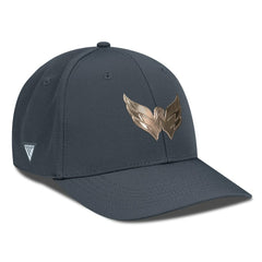 Washington Capitals Levelwear Rise Copper Insignia Flex Hat - Charcoal | US 203155824