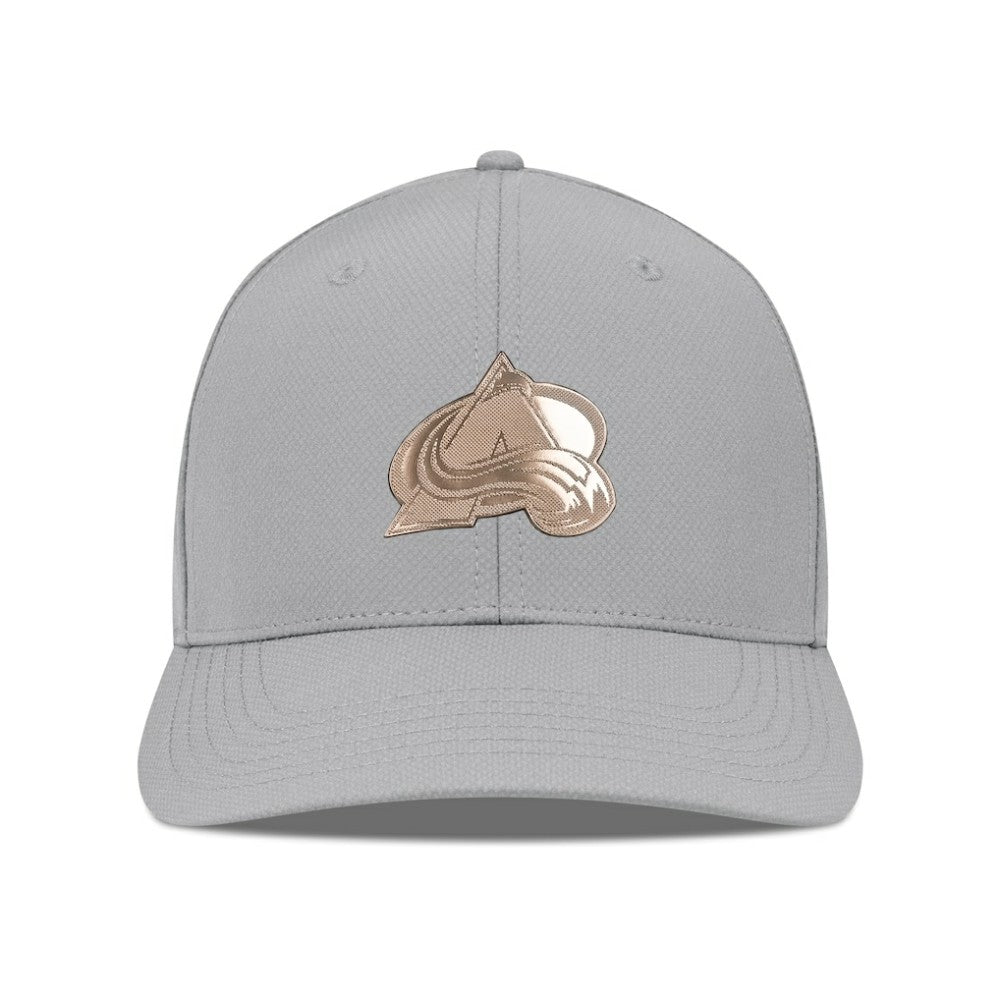 Colorado Avalanche Levelwear Rise Copper Insignia Flex Hat - Gray | US 203155837