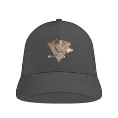 Pittsburgh Penguins Levelwear Ascend Copper Insignia Vented Adjustable Hat - Charcoal | US 203155862