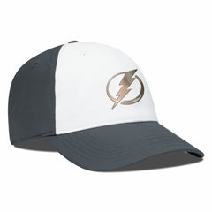Tampa Bay Lightning Levelwear Endure Copper Insignia Adjustable Hat - White/Charcoal | US 203155879