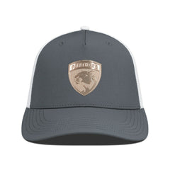 Florida Panthers Levelwear Signal Copper Insignia Trucker Adjustable Hat - Charcoal/White | US 203155898