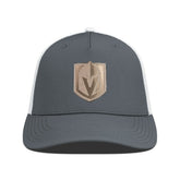Vegas Golden Knights Levelwear Signal Copper Insignia Trucker Adjustable Hat - Charcoal/White | US 203155910