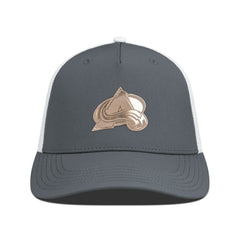 Colorado Avalanche Levelwear Signal Copper Insignia Trucker Adjustable Hat - Charcoal/White | US 203155927
