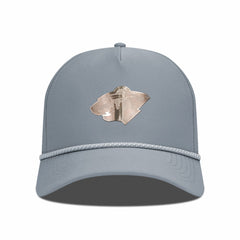 Minnesota Wild Levelwear Gordon Copper Insignia Vented Adjustable Hat - Gray | US 203155941