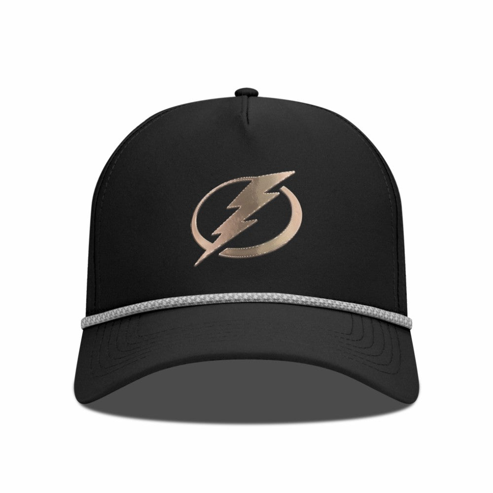 Tampa Bay Lightning Levelwear Gordon Copper Insignia Vented Adjustable Hat - Black | US 203155947
