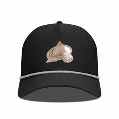 Colorado Avalanche Levelwear Gordon Copper Insignia Vented Adjustable Hat - Black | US 203155961