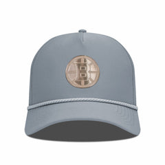 Boston Bruins Levelwear Gordon Copper Insignia Vented Adjustable Hat - Gray | US 203155965