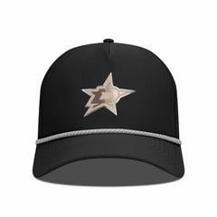 Dallas Stars Levelwear Gordon Copper Insignia Vented Adjustable Hat - Black | US 203155970