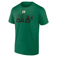 Boston Celtics Greatest Dad T-Shirt Kelly Green