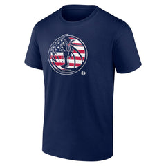 Dallas Mavericks Flag Logo T-Shirt Navy outlet