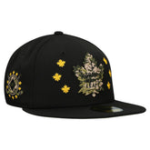 Toronto Maple Leafs New Era Military Appreciation Digital Camo Stars 59FIFTY Fitted Hat - Black | US 203156206