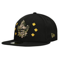 Toronto Maple Leafs New Era Military Appreciation Digital Camo Stars 59FIFTY Fitted Hat - Black | US 203156206