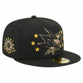 San Jose Sharks New Era Military Appreciation Digital Camo Stars 59FIFTY Fitted Hat - Black | US 203156207
