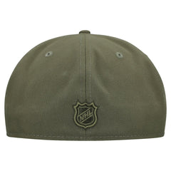 Pittsburgh Penguins New Era Military Appreciation Flag 59FIFTY Fitted Hat - Olive | US 203156218