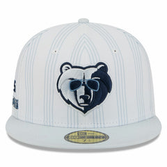 Memphis Grizzlies 2025/26 City Edition Alternate 59FIFTY Fitted Hat White - New Era