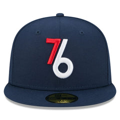 Philadelphia 76ers 2025/26 City Edition Alternate 59FIFTY Fitted Hat Navy - New Era
