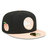 Atlanta Hawks 2025/26 City Edition Alternate 59FIFTY Fitted Hat Black - New Era