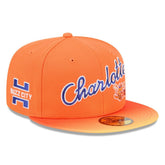 Charlotte Hornets 2025/26 City Edition Alternate 59FIFTY Fitted Hat Orange - New Era
