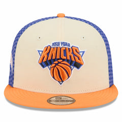 New York Knicks 2025/26 City Edition Alternate 9FIFTY Snapback Hat Cream - New Era