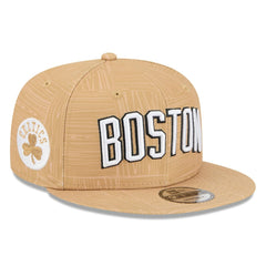 Boston Celtics 2025/26 City Edition Alternate 9FIFTY Snapback Hat Gold - New Era