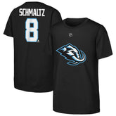 Nick Schmaltz Utah Mammoth Outerstuff Name & Number T-Shirt - Black | US 203156607