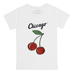 Chicago White Sox Tiny Turnip Youth Cherries T-Shirt - White T-shirts