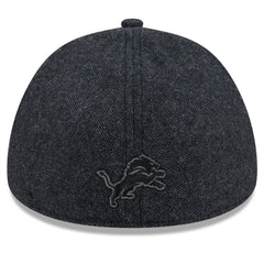 Detroit Lions New Era Peaky Duckbill Fitted Hat - Gray Hats
