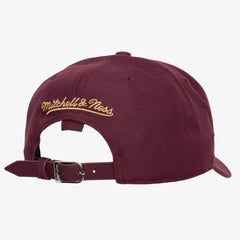 Florida Panthers Mitchell & Ness x Just Don Wave Script Pro Strapback Hat - Maroon | US 203159325