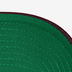 Florida Panthers Mitchell & Ness x Just Don Wave Script Pro Strapback Hat - Maroon | US 203159325