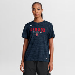 Boston Red Sox Nike Women's Authentic Collection Velocity Dri-FIT T-Shirt - Navy T-shirts
