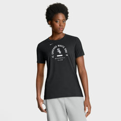 Chicago White Sox Nike Women's Authentic Collection Early Work Tri-Blend Dri-FIT T-Shirt - Black T-shirts