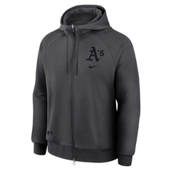 Athletics Nike Authentic Collection Player Raglan Dri-FIT Full-Zip Hoodie - Anthracite Hoodies