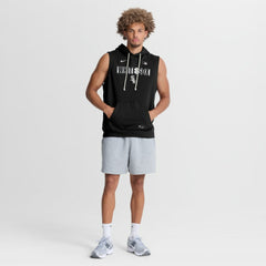 Chicago White Sox Nike Authentic Collection Standard Issue Dri-FIT Sleeveless Hoodie - Black Hoodies