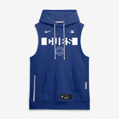Chicago Cubs Nike Authentic Collection Standard Issue Dri-FIT Sleeveless Hoodie - Royal Hoodies