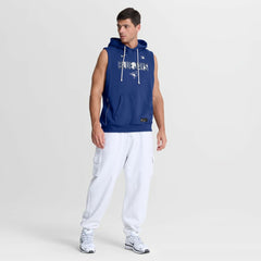 Toronto Blue Jays Nike Authentic Collection Standard Issue Dri-FIT Sleeveless Hoodie - Royal Hoodies