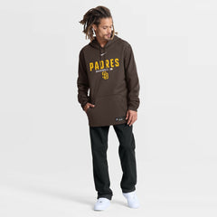 San Diego Padres Nike Authentic Collection Therma-FIT Hoodie - Brown Hoodies