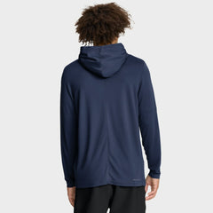 Boston Red Sox Nike Authentic Collection Dri-FIT Long Sleeve Hooded T-Shirt - Navy T-shirts