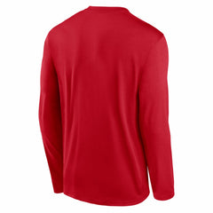 Washington Nationals Nike Authentic Collection Legend Dri-FIT Long Sleeve T-Shirt - Red T-shirts