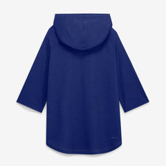 Los Angeles Dodgers Nike Authentic Collection Flux Dri-FIT Raglan 3/4-Sleeve Hooded T-Shirt - Gray T-shirts