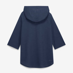 Tampa Bay Rays Nike Authentic Collection Flux Dri-FIT Raglan 3/4-Sleeve Hooded T-Shirt - Gray T-shirts