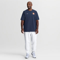 Houston Astros Nike Authentic Collection Dri-FIT Quarter-Zip Windshirt - Navy
