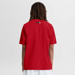 Cincinnati Reds Nike Authentic Collection Dri-FIT Quarter-Zip Windshirt - Red